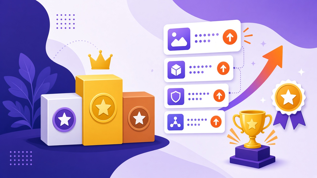 Upvotes, leaderboards and badges: how products win the day